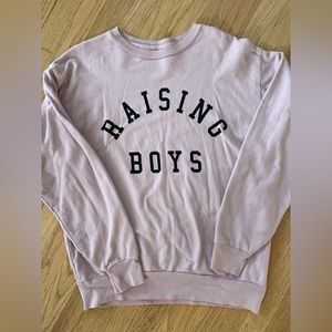 Ford and Wyatt “Raising Boys” sweatshirt